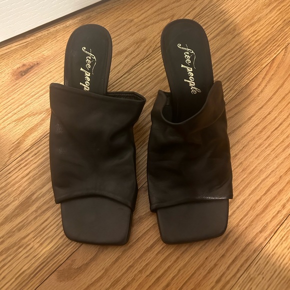 Free people cara square toe heels - Picture 3 of 3